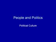 People and Politics