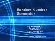 Random Number Generator
