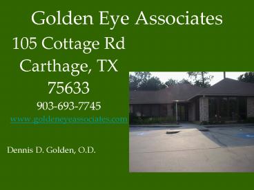 Golden Eye Associates