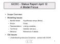 GCDC Status Report April 12 A Model Focus PowerPoint PPT Presentation