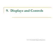 9. Displays and Controls