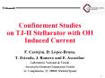 Confinement Studies on TJ-II Stellarator with OH Induced Current PowerPoint PPT Presentation