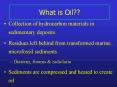 What is Oil PowerPoint PPT Presentation