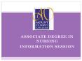 Associate Degree in Nursing PowerPoint PPT Presentation