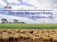 2004 Senior Management Briefing PowerPoint PPT Presentation