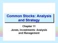 Common Stocks: Analysis and Strategy PowerPoint PPT Presentation