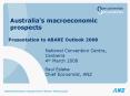 Australias macroeconomic prospects PowerPoint PPT Presentation