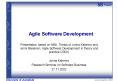 Agile Software Development PowerPoint PPT Presentation
