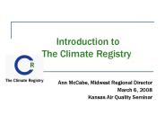 Introduction to The Climate Registry