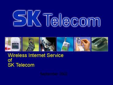 Wireless Internet Service of SK Telecom