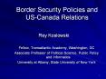 Border Security Policies and US-Canada Relations PowerPoint PPT Presentation