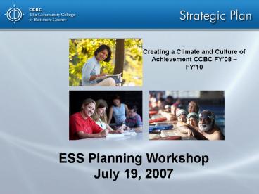 The Community College of Baltimore County