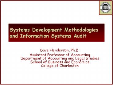 Dave Henderson, Ph.D.