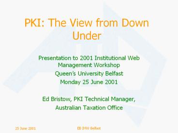 PKI:%20The%20View%20from%20Down%20Under