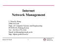 Internet Network Management PowerPoint PPT Presentation