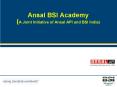 Ansal BSI Academy A Joint Initiative of Ansal API and BSI India PowerPoint PPT Presentation