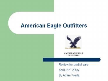 American Eagle Outfitters