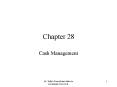 Cash Management PowerPoint PPT Presentation