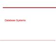 Database Systems
