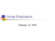 Group Polarization