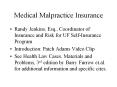Medical Malpractice Insurance PowerPoint PPT Presentation