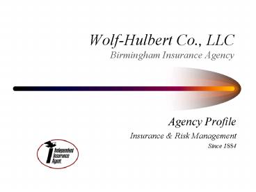 WolfHulbert Co', LLC Birmingham Insurance Agency