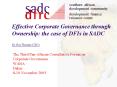 The Third PanAfrican Consultative Forum on Corporate Governance PowerPoint PPT Presentation