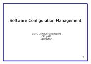 Software Configuration Management