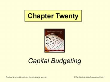 Capital Budgeting