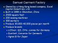 Samuel Garment Factory PowerPoint PPT Presentation