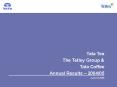 Tata Tea PowerPoint PPT Presentation