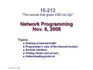 Network%20Programming%20Nov.%206,%202008