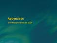 Appendices PowerPoint PPT Presentation