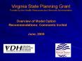 Virginia State Planning Grant Funded by the Health Resources and Services Administration PowerPoint PPT Presentation