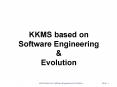 KKMS based on Software Engineering PowerPoint PPT Presentation