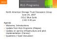 North American Storage Trust Discussion Group PowerPoint PPT Presentation