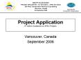 Project Application 6th edition Guidebook on APEC Projects PowerPoint PPT Presentation