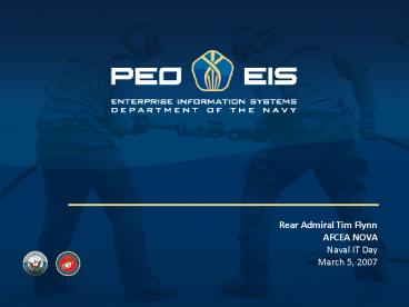 Rear Admiral Tim Flynn