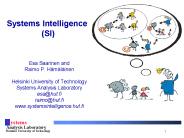 Systems Intelligence (SI)