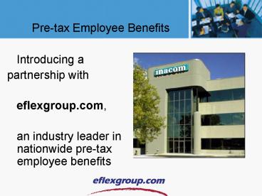 Pretax Employee Benefits
