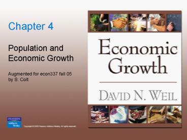 Population and Economic Growth