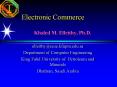 Electronic Commerce PowerPoint PPT Presentation