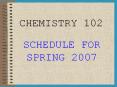 CHEMISTRY 102 PowerPoint PPT Presentation
