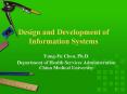 Design and Development of Information Systems PowerPoint PPT Presentation