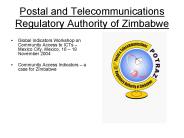 Postal and Telecommunications Regulatory Authority of Zimbabwe