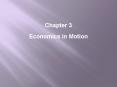 Economics in Motion PowerPoint PPT Presentation