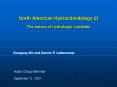 North American Hydroclimatology (I)  The nature of hydrologic variables PowerPoint PPT Presentation