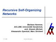 Recursive SelfOrganizing Networks