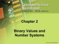 Binary Values and Number Systems PowerPoint PPT Presentation