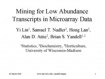 presentation player overlay